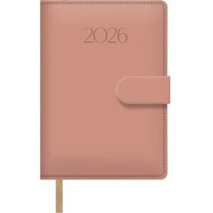 DOHE Agenda 2026 Tagesansicht, Größe 12,5x18 cm, Weiches Kunstledercover, Magnetverschluss mit Klappe, Lesezeichen, 12 Monate Januar bis Dezember, Jahresplaner auf Spanisch Pretty Rosa DOHE Agenda 2026 Tagesansicht, Größe 12,5x18 cm, Weiches Kunstledercover, Magnetverschluss mit Klappe, Lesezeichen, 12 Monate Januar bis Dezember, Jahresplaner auf Spanisch Pretty Rosa