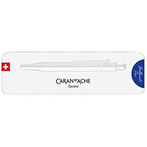 Caran d'Ache Kugelschreiber 849 Colormat-x in der Farbe Blau mit Etui, 0849.635, 1 Stück (1er Pack) Caran d'Ache Kugelschreiber 849 Colormat-x in der Farbe Blau mit Etui, 0849.635, 1 Stück (1er Pack)
