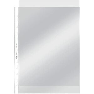 Leitz VON 10 x 10er Pack Transparente Prospekthülle A4, 55 Mikron, Öffnung oben, Hochwertiger, Transparenter Kunststoff, Säurefrei, Gelocht, Für Unterlagen & Dokumente, 40273003 Leitz VON 10 x 10er Pack Transparente Prospekthülle A4, 55 Mikron, Öffnung oben, Hochwertiger, Transparenter Kunststoff, Säurefrei, Gelocht, Für Unterlagen & Dokumente, 40273003