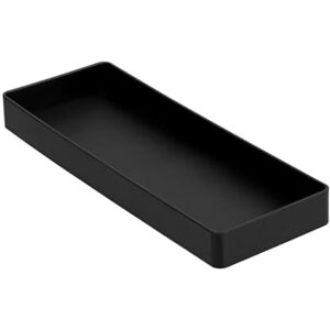 Amazon Basics Kunststoff Organizer, Halb Zubehörablage Rechteckig, 23.9 x 8.4 x 2.5 cm, Schwarz Amazon Basics Kunststoff Organizer, Halb Zubehörablage Rechteckig, 23.9 x 8.4 x 2.5 cm, Schwarz