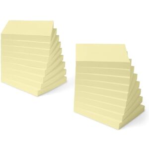 Amazon Basics Quadratisch Haftnotizen, selbstklebende Blöcke, 18er-Pack, 7.6 x 7.6 cm, Gelb Amazon Basics Quadratisch Haftnotizen, selbstklebende Blöcke, 18er-Pack, 7.6 x 7.6 cm, Gelb