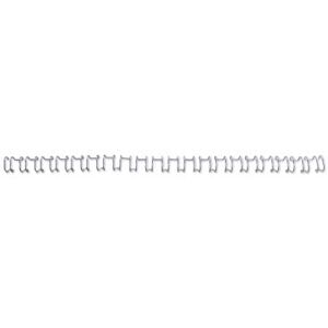 GBC MultiBind Drahtbinderücken, 14mm, silber, 100 Stück GBC MultiBind Drahtbinderücken, 14mm, silber, 100 Stück