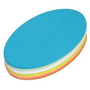 MAUL Moderationskarten oval Seminarkarten Kanban Karten Präsentationskarten Moderationskoffer Nachfüllpack 110 x 190 mm, 150 g/m² Papier, beidseitig verwendbar, farbig sortiert, 120 Stück MAUL Moderationskarten oval Seminarkarten Kanban Karten Präsentationskarten Moderationskoffer Nachfüllpack 110 x 190 mm, 150 g/m² Papier, beidseitig verwendbar, farbig sortiert, 120 Stück