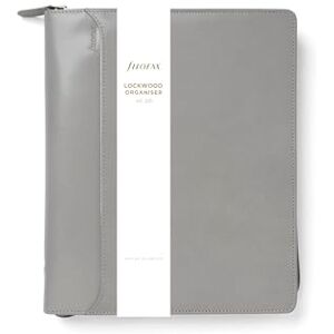 Filofax Lockwood A5 Zip Organiser Concrete 2025 Filofax Lockwood A5 Zip Organiser Concrete 2025