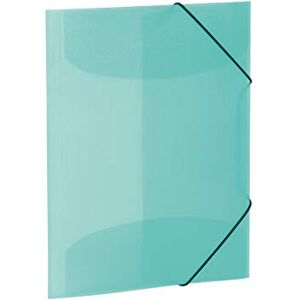 Herma Sammelmappe A3 Türkis Transluzent, Eckspanner-Mappe aus Kunststoff mit Gummizug und Innenklappen für Kinder, Jungen und Mädchen Herma Sammelmappe A3 Türkis Transluzent, Eckspanner-Mappe aus Kunststoff mit Gummizug und Innenklappen für Kinder, Jungen und Mädchen
