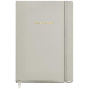 Miquelrius Bullet Journal Notizbuch, fester Kunstleder-Einband mit Gummizugverschluss, Format A5 148 x 210 mm, 96 Blatt 100 g/m², innen Punktraster, Farbe Grau Miquelrius Bullet Journal Notizbuch, fester Kunstleder-Einband mit Gummizugverschluss, Format A5 148 x 210 mm, 96 Blatt 100 g/m², innen Punktraster, Farbe Grau