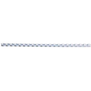GBC 529110 Kunststoff-Binderücken (21 Ringe, 210 Blatt, A4, 22 mm), 100 Stück weiß GBC 529110 Kunststoff-Binderücken (21 Ringe, 210 Blatt, A4, 22 mm), 100 Stück weiß