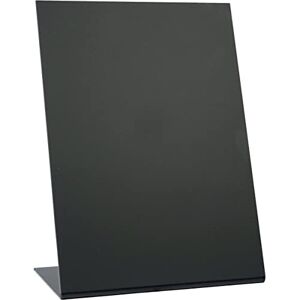 SECURIT Tischtafel in L-Form DIN A5 Menükartentafel Aus Acryl Stapelbar Für Cafés, Bars, Restaurants 21,5 x 15 x 8,5 Schwarz SECURIT Tischtafel in L-Form DIN A5 Menükartentafel Aus Acryl Stapelbar Für Cafés, Bars, Restaurants 21,5 x 15 x 8,5 Schwarz