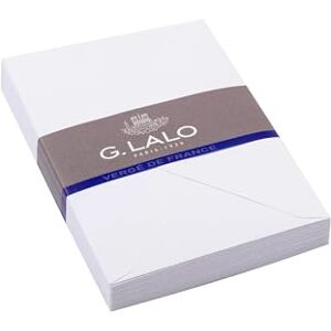 G. Lalo Clairefontaine Lalo 21450L Umschläge Vergé de France (perfekt für Ihre Einladungen, C6, 11,4 x 16,2 cm, 25 Umschläge) extra weiß G. Lalo Clairefontaine Lalo 21450L Umschläge Vergé de France (perfekt für Ihre Einladungen, C6, 11,4 x 16,2 cm, 25 Umschläge) extra weiß