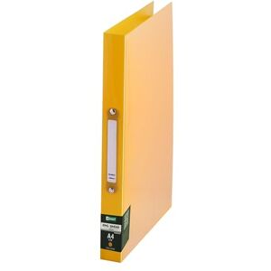 D.RECT 2200 Plastik-Ringordner Ringbuch aus PP Plastik-Cover, Polypropylene A4 35mm Rückenbreite 2 Ringe transparent Gelb, 1 D.RECT 2200 Plastik-Ringordner Ringbuch aus PP Plastik-Cover, Polypropylene A4 35mm Rückenbreite 2 Ringe transparent Gelb, 1