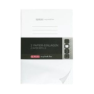 Herlitz 50034147 Refill für Notizheft flex, A5, 2 x 40 Blatt punktiert, 1 Stück, Weiß Herlitz 50034147 Refill für Notizheft flex, A5, 2 x 40 Blatt punktiert, 1 Stück, Weiß