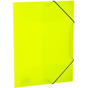Herma Sammelmappen A4 Neon Gelb Transluzent Set, 3 Stück, Eckspanner-Mappen aus Kunststoff mit Gummizug und Innenklappen für Kinder, Jungen und Mädchen Herma Sammelmappen A4 Neon Gelb Transluzent Set, 3 Stück, Eckspanner-Mappen aus Kunststoff mit Gummizug und Innenklappen für Kinder, Jungen und Mädchen