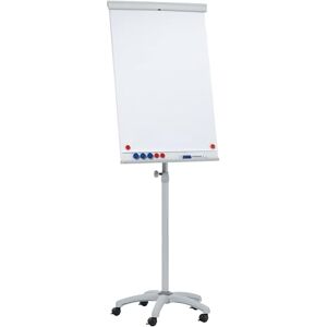 Franken Flipchart, Beschreibbar, Magnetisch, Mobil, Mit Rollen, Whiteboard mit Ständer, Papierhalterung und Stifteablage, 68 x 105 cm, X-tra!Line Mobil, EL-FC31 Franken Flipchart, Beschreibbar, Magnetisch, Mobil, Mit Rollen, Whiteboard mit Ständer, Papierhalterung und Stifteablage, 68 x 105 cm, X-tra!Line Mobil, EL-FC31