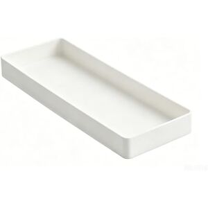 Amazon Basics Rechteckig, Kunststoff-Organizer, Halb-Zubehörablage, 23.8 x 8.3 x 2.5 cm, Weiß Amazon Basics Rechteckig, Kunststoff-Organizer, Halb-Zubehörablage, 23.8 x 8.3 x 2.5 cm, Weiß