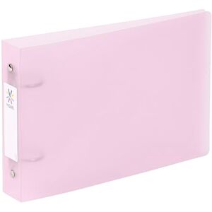 Viquel Karteiordner mit Beschriftungsetiketten 2 Ringe DIN A5 (25x16,5cm) Rosa Viquel Karteiordner mit Beschriftungsetiketten 2 Ringe DIN A5 (25x16,5cm) Rosa
