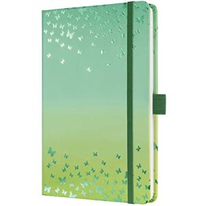 Sigel JN347 Notizbuch A5 liniert grün, Tagebuch Jolie, Hardcover, Gummiband, Stiftschlaufe, Einstecktasche, vegan, aus nachhaltigem Papier Sigel JN347 Notizbuch A5 liniert grün, Tagebuch Jolie, Hardcover, Gummiband, Stiftschlaufe, Einstecktasche, vegan, aus nachhaltigem Papier