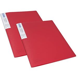 Rapesco 1674 Sichtbuch mit Antibakteriellem Schutz, 20 Hüllen, A4, Rot, 2er Pack Rapesco 1674 Sichtbuch mit Antibakteriellem Schutz, 20 Hüllen, A4, Rot, 2er Pack