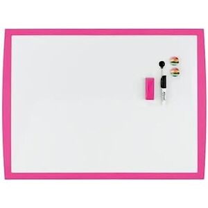 Nobo Kleines Magnetisches Whiteboard, Farbiger Rahmen, Wandmontage, Inklusive Passendem Zubehör, Zuhause/Büro, 585 x 430 mm, Pink, 2104177 Nobo Kleines Magnetisches Whiteboard, Farbiger Rahmen, Wandmontage, Inklusive Passendem Zubehör, Zuhause/Büro, 585 x 430 mm, Pink, 2104177