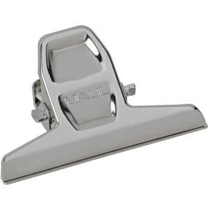 MAUL Papierklemmer pro aus Metall (2 Stück) Klemmer mit breitem Verschlussclip 5,5 cm und Klemmweite 1,2 cm Gadget für Haushalt, Küche und Büro geeignet für DIY Projekte Silber MAUL Papierklemmer pro aus Metall (2 Stück) Klemmer mit breitem Verschlussclip 5,5 cm und Klemmweite 1,2 cm Gadget für Haushalt, Küche und Büro geeignet für DIY Projekte Silber