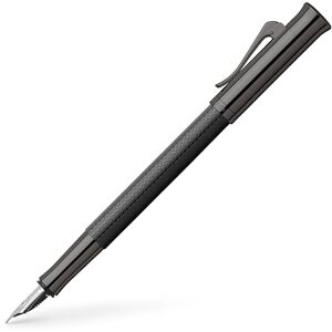 Graf von Faber-Castell 145310 Füllfederhalter Guilloche Black Edition, Federbreite M, mit hochwertiger Geschenkverpackung und Konverter Graf von Faber-Castell 145310 Füllfederhalter Guilloche Black Edition, Federbreite M, mit hochwertiger Geschenkverpackung und Konverter