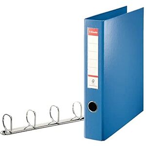 Esselte Ringordner mit 4 D-Ringe, A4, 40 mm 1 blau Esselte Ringordner mit 4 D-Ringe, A4, 40 mm 1 blau