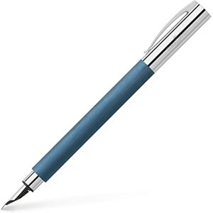 Faber-Castell 147143 Füller Ambition Edelharz, blau, Federbreite B, 1 Füllfederhalter inkl. Geschenkverpackung Faber-Castell 147143 Füller Ambition Edelharz, blau, Federbreite B, 1 Füllfederhalter inkl. Geschenkverpackung