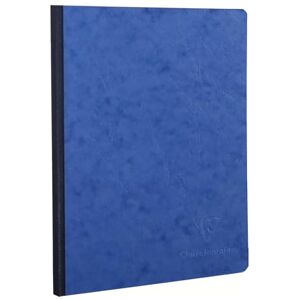 Clairefontaine 795404C Heft A5, Leinen, Age Bag, blanko, 96 Blatt, blau Clairefontaine 795404C Heft A5, Leinen, Age Bag, blanko, 96 Blatt, blau