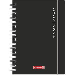 BRUNNEN Schülerkalender (2025/2026) "Plain Black", 1 Seite = 1 Tag, A5, 352 Seiten, PP-Umschlag, schwarz BRUNNEN Schülerkalender (2025/2026) "Plain Black", 1 Seite = 1 Tag, A5, 352 Seiten, PP-Umschlag, schwarz