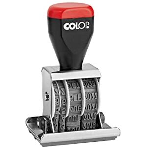 COLOP Platten-Datum-Stempel 04060L mit Text GEBUCHT und Datum in Deutsch, Abdruckgröße 30 x 45 mm COLOP Platten-Datum-Stempel 04060L mit Text GEBUCHT und Datum in Deutsch, Abdruckgröße 30 x 45 mm