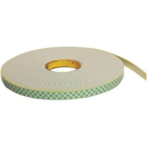 3M Scotch-Mount PU-Schaumstoff Klebeband 4026 – Doppelseitiger Polyurethan-Schaumstoffklebefilm mit Acrylatklebstoff für die Selbstklebende Ausrüstung in Creme – 19mm x 3, 1,6mm 3M Scotch-Mount PU-Schaumstoff Klebeband 4026 – Doppelseitiger Polyurethan-Schaumstoffklebefilm mit Acrylatklebstoff für die Selbstklebende Ausrüstung in Creme – 19mm x 3, 1,6mm