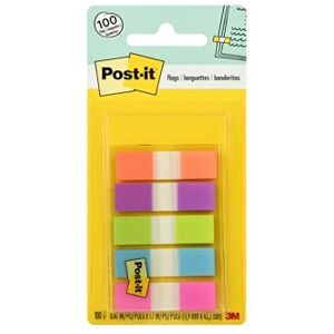 Post-it Index Haftstreifen, Mini, Verschiedene Neonfarben, 11.9 mm x 43.2 mm, 100 Haftstreifen Für Dokumente und Wichtige Informationen Post-it Index Haftstreifen, Mini, Verschiedene Neonfarben, 11.9 mm x 43.2 mm, 100 Haftstreifen Für Dokumente und Wichtige Informationen