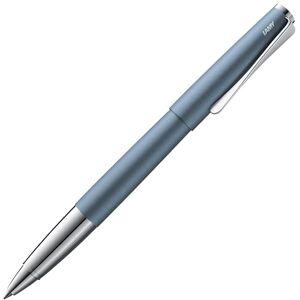 Lamy studio Tintenroller 366 – Zeitloser Tintenroller in der Farbe Glacier aus rostfreiem Edelstahl und propellerförmigem Clip – Strichbreite M Lamy studio Tintenroller 366 – Zeitloser Tintenroller in der Farbe Glacier aus rostfreiem Edelstahl und propellerförmigem Clip – Strichbreite M