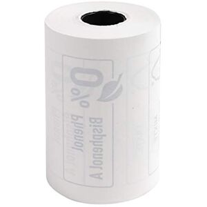 Exacompta 40754E 30er Pack Thermopapierrollen 1-lagig Breite: 57mm, Länge: 24m, Durchmesser Kern: 12mm 55g/m² rückseitig bedruckt für Kartenzahlung (EC Cash Geräte) Phenolfrei Exacompta 40754E 30er Pack Thermopapierrollen 1-lagig Breite: 57mm, Länge: 24m, Durchmesser Kern: 12mm 55g/m² rückseitig bedruckt für Kartenzahlung (EC Cash Geräte) Phenolfrei
