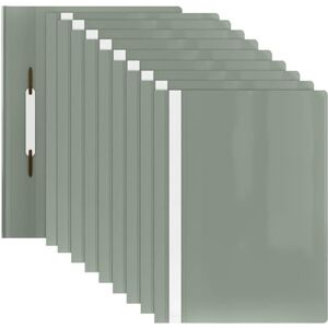 ACROPAQ 10 x Schnellhefter A4 Mit transparenter Vordertasche, Hefter A4 für bis zu 70 Seiten, Pastellblau, Professionelle und einfache Organisation Plastik File Folder, Mappen ACROPAQ 10 x Schnellhefter A4 Mit transparenter Vordertasche, Hefter A4 für bis zu 70 Seiten, Pastellblau, Professionelle und einfache Organisation Plastik File Folder, Mappen