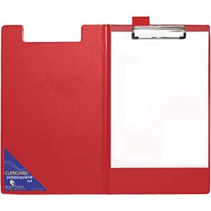 SECO A4+ PVC-beschichtetes Klapp-Klemmbrett mit robustem Clip Rot, SE-570-PVC-RD, Rot Foldover SECO A4+ PVC-beschichtetes Klapp-Klemmbrett mit robustem Clip Rot, SE-570-PVC-RD, Rot Foldover
