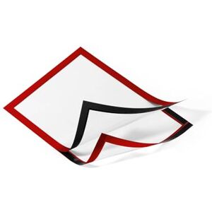 Durable 487203 Info-Rahmen Duraframe (selbstklebend mit Magnetverschluss) 2 Stück Rot DIN A4 Durable 487203 Info-Rahmen Duraframe (selbstklebend mit Magnetverschluss) 2 Stück Rot DIN A4