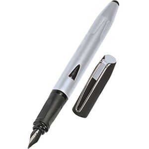 Online Füller Switch Plus, Patronen-Füller & Touchpen in einem, für Tablets & Smartphones, Multifunktions-Stift inkl. Kombi Tintenpatrone, Silver, Iridiumfeder Federstärke M, 1 stück (1er Pack) Online Füller Switch Plus, Patronen-Füller & Touchpen in einem, für Tablets & Smartphones, Multifunktions-Stift inkl. Kombi Tintenpatrone, Silver, Iridiumfeder Federstärke M, 1 stück (1er Pack)