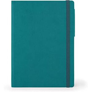 LEGAMI liniertes Notizbuch, Large, 192 Seiten, weicher PU-Cover, aus FSC®-zertifiziertem Papier, elfenbeinfarbenes Papier 90 g/m², Monatsplaner, Adressbuch, Lesezeichen, 17 x 24 cm, Malachitgrün LEGAMI liniertes Notizbuch, Large, 192 Seiten, weicher PU-Cover, aus FSC®-zertifiziertem Papier, elfenbeinfarbenes Papier 90 g/m², Monatsplaner, Adressbuch, Lesezeichen, 17 x 24 cm, Malachitgrün