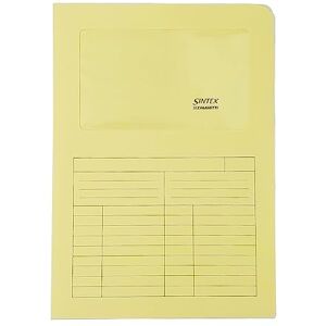 Blasetti Dokumentenmappen mit Fenster SINTEX GELB Dokumentenordner für Büro, Format A4, Farbe Gelb, Packung mit 50 Stück, 120 g/m² Papier, Auf zwei Seiten offen. Blasetti Dokumentenmappen mit Fenster SINTEX GELB Dokumentenordner für Büro, Format A4, Farbe Gelb, Packung mit 50 Stück, 120 g/m² Papier, Auf zwei Seiten offen.