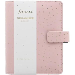Filofax Confetti Pocket Organiser Rose Quartz 2025 Filofax Confetti Pocket Organiser Rose Quartz 2025