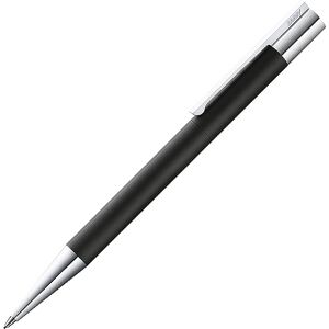 Lamy scala Drehbleistift 180 – Bleistift aus Edelstahl in der Farbe Schwarz, strichmattiert mit Drehmechanik – mit 0,7mm Feinstrichmine ( M 40) Lamy scala Drehbleistift 180 – Bleistift aus Edelstahl in der Farbe Schwarz, strichmattiert mit Drehmechanik – mit 0,7mm Feinstrichmine ( M 40)
