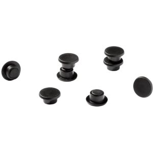 Durable Magnete, Industrieverpackung, 15 mm, 75p, schwarz, 20 Stück, 475101 Durable Magnete, Industrieverpackung, 15 mm, 75p, schwarz, 20 Stück, 475101