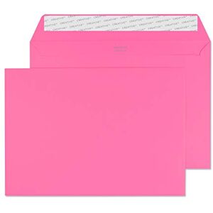 Blake Creative Colour 45302 Farbige Briefumschläge Haftklebung Flamingo Rosa C5 162 x 229 mm 120 g/m² 25 Stück Blake Creative Colour 45302 Farbige Briefumschläge Haftklebung Flamingo Rosa C5 162 x 229 mm 120 g/m² 25 Stück