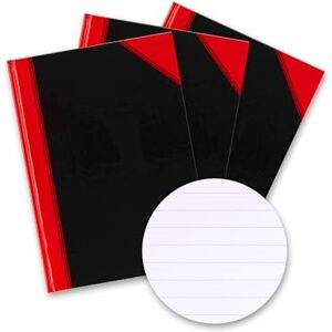Bantex Notizbuch A5 liniert, 192 Seiten, 70 g/m², Hardcover, schwarz, 3 Stück Bantex Notizbuch A5 liniert, 192 Seiten, 70 g/m², Hardcover, schwarz, 3 Stück
