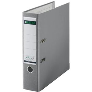 Leitz Qualitäts-Ordner 180° Plastik, 10er Pack, das Original, DIN A4 Aktenordner 8 cm breit, 90% Recycling-Karton, 30% Pre-Consumer Recycling-Kunststoff, Mit 180° Mechanik, 600 Blatt, Grau, 10101085 Leitz Qualitäts-Ordner 180° Plastik, 10er Pack, das Original, DIN A4 Aktenordner 8 cm breit, 90% Recycling-Karton, 30% Pre-Consumer Recycling-Kunststoff, Mit 180° Mechanik, 600 Blatt, Grau, 10101085