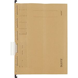 Leitz 19153000 Hängemappe Alpha, Natronkarton, 10 Stück, naturbraun Leitz 19153000 Hängemappe Alpha, Natronkarton, 10 Stück, naturbraun