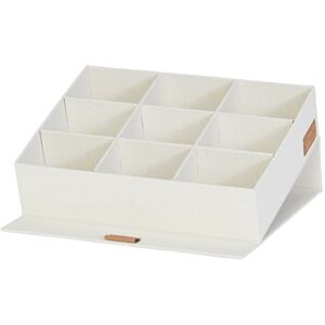 LOVE !T STORE !T LOVE IT STORE IT Premium Aufbewahrungsbox mit Deckel 9 Fächer Leinen Stoff Klappdeckel Magnetischer Verschluss Bastelmaterial 32x25x8cm LOVE !T STORE !T LOVE IT STORE IT Premium Aufbewahrungsbox mit Deckel 9 Fächer Leinen Stoff Klappdeckel Magnetischer Verschluss Bastelmaterial 32x25x8cm