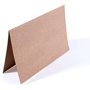 Creative Blanko Faltkarten DIN Klein Kraft Braun, 25 Stück, passende Briefumschläge erhältlich Creative Blanko Faltkarten DIN Klein Kraft Braun, 25 Stück, passende Briefumschläge erhältlich
