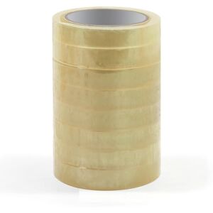 Waytex 930925 Klebeband für Büro, transparent, glänzend, hohe Klebekraft, Breite 19 mm, Rolle mit 66 m, Profi-Qualität, Stärke 50 µm, 8 Stück Waytex 930925 Klebeband für Büro, transparent, glänzend, hohe Klebekraft, Breite 19 mm, Rolle mit 66 m, Profi-Qualität, Stärke 50 µm, 8 Stück