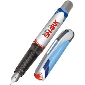 Online Füller College Shark mit M-Feder I Füller Grundschule mit coolem Hai-Design & Clip I Allergikerfreundlich, leicht & ergonomisch I Füllhalter inkl. blauer Tintenpatrone I Made in Germany Online Füller College Shark mit M-Feder I Füller Grundschule mit coolem Hai-Design & Clip I Allergikerfreundlich, leicht & ergonomisch I Füllhalter inkl. blauer Tintenpatrone I Made in Germany